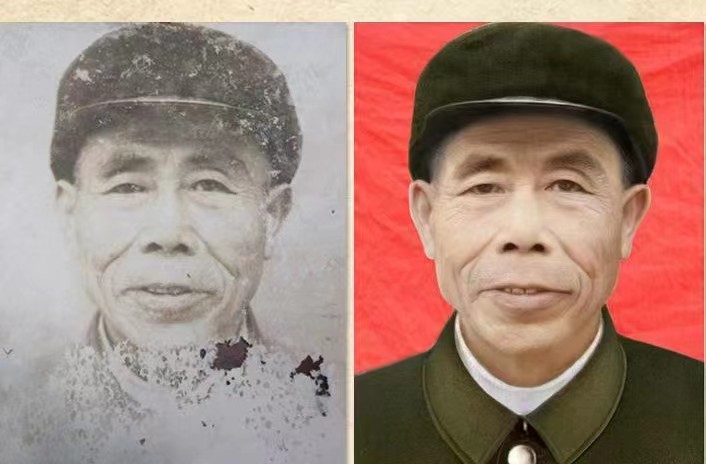 红安老照片模糊修复-72
